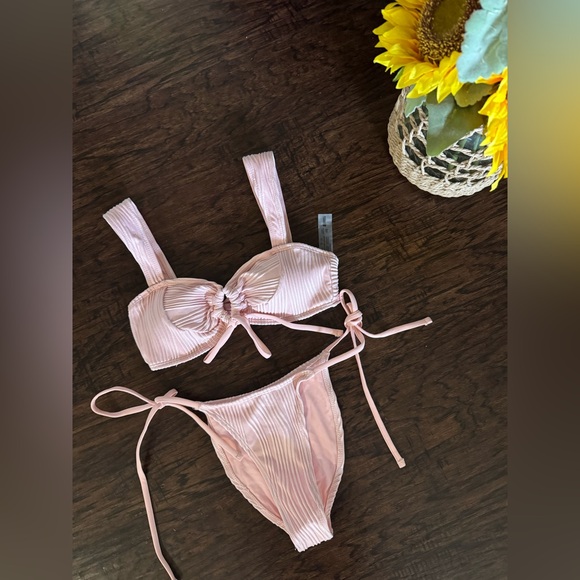 Zaful Coral Bikini Set - Picture 4 of 8